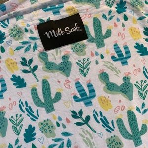 Milk Snob Cactus Print Nursing and Car Seat Cover